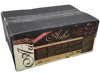 Шоколад Master Martini Ariba Fondente Dishi 72 в дисках горький 72% - 10 кг Шоколад Master Martini Ariba Fondente Dishi 72 в дисках горький 72% - 10 кг