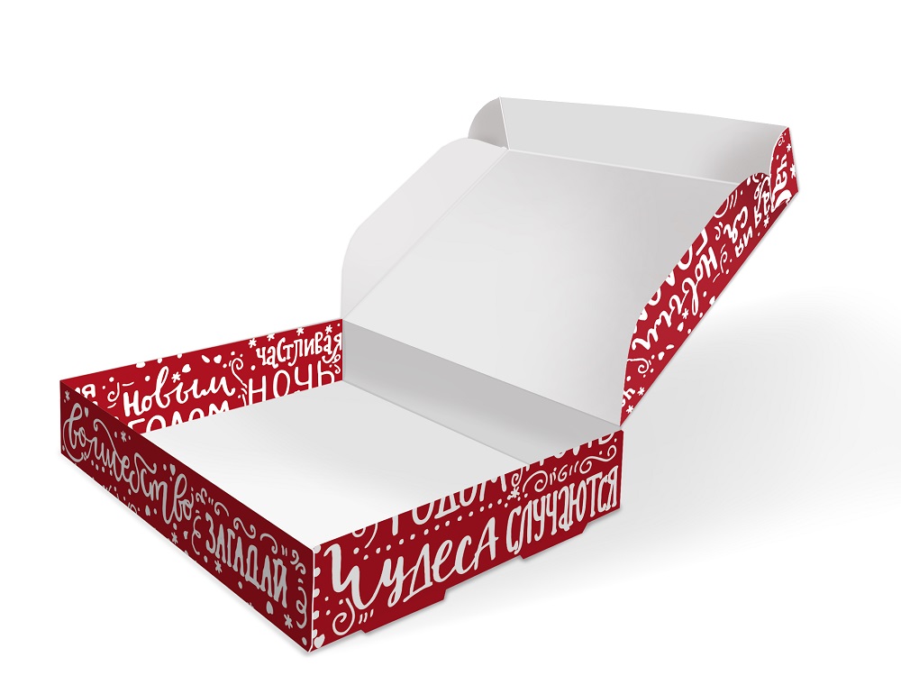 Счастливого нового года Красная откр