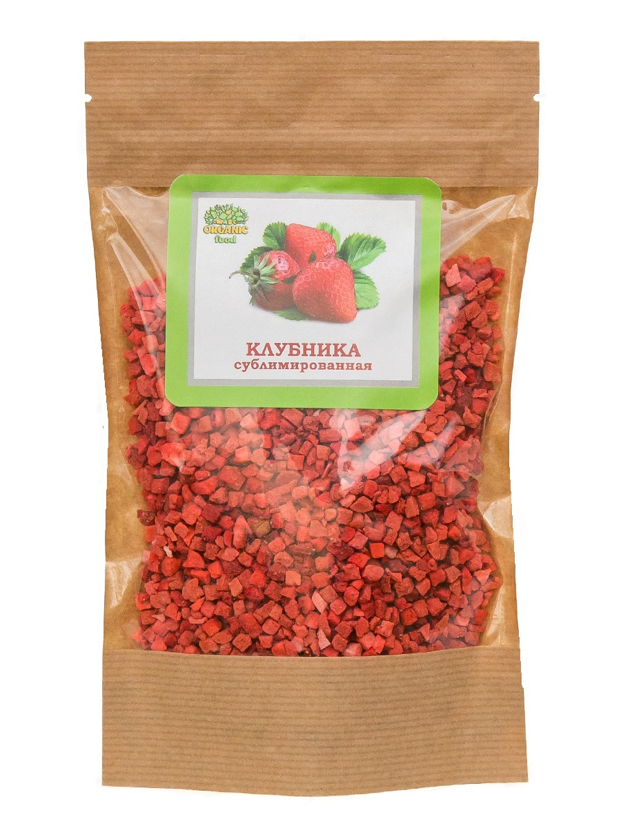 кубики клубника