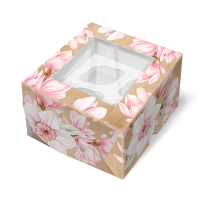 4шт закрытая с окном нарциссы