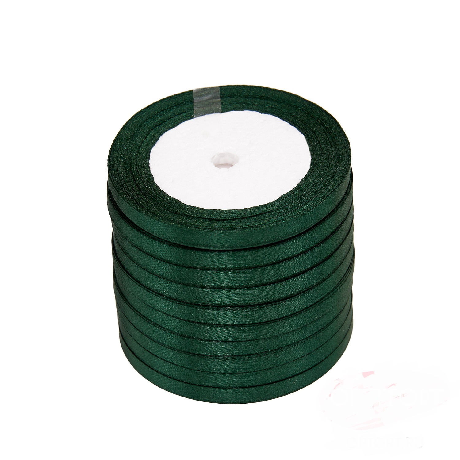 Лента темно-зеленая 49 6мм 2