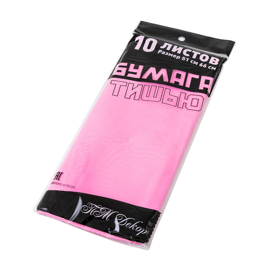 Тишью розовая вишня 2