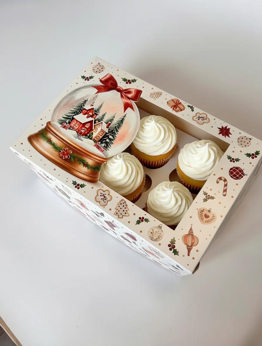 6 капкейков Новогодн.подарок 3