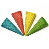 рожок цветной