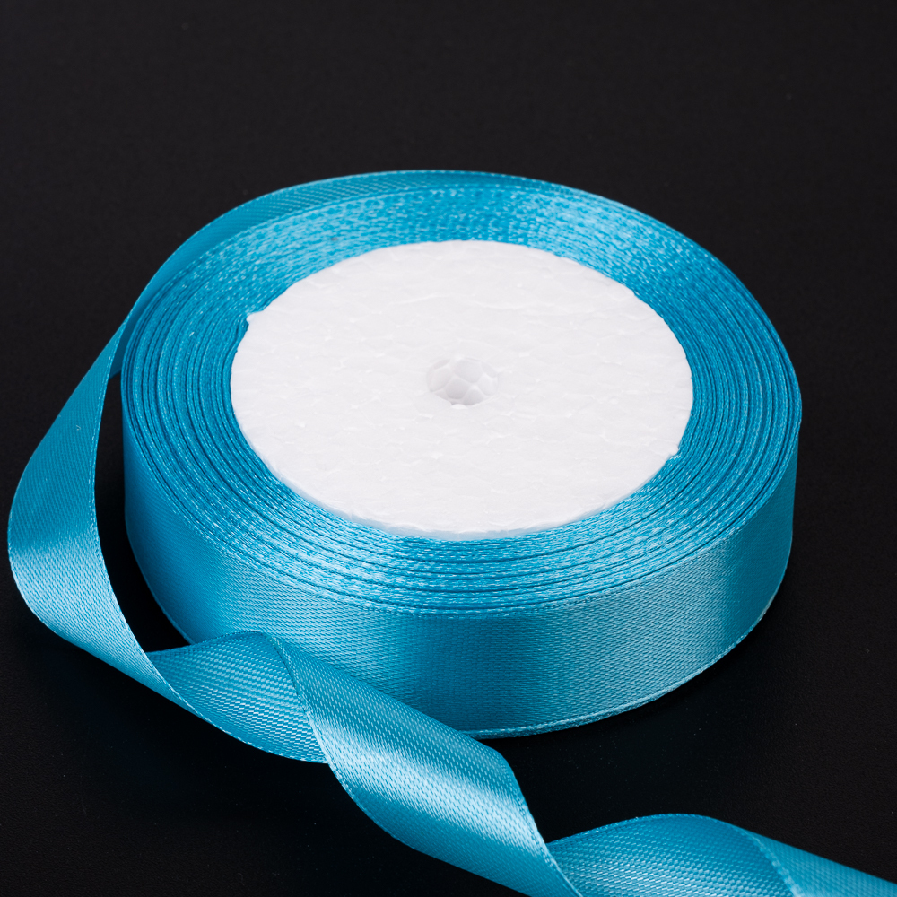 Лента голубая 20мм 25м