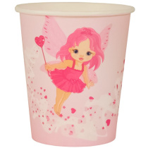 Стакан ГН 200250 мл (d-80 мм) бумажный Маленькая фея (501600 шт.) 1