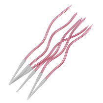 nabor-svechey-dlya-torta-volna-rozovyy-metallik-15-sm-6-sht