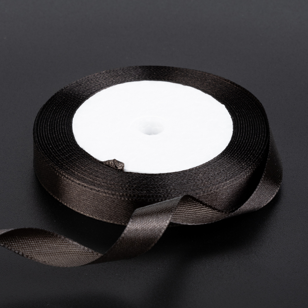 Лента черная 12мм 25м