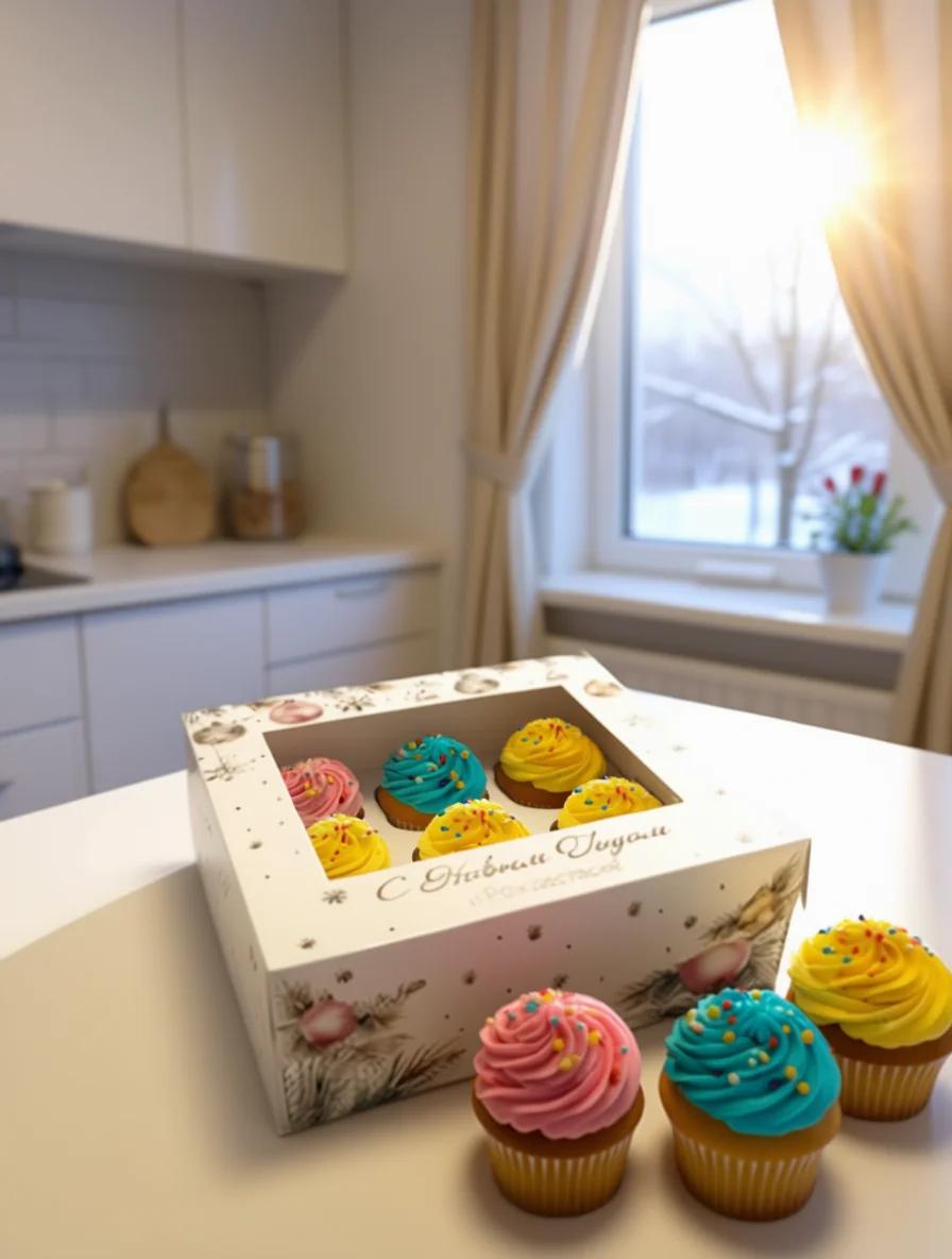 9 капкейков снеж праздник 6