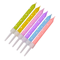 nabor-svechey-dlya-torta-nezhnost-tsvetnye-so-zvezdami-10-sm-6-sht