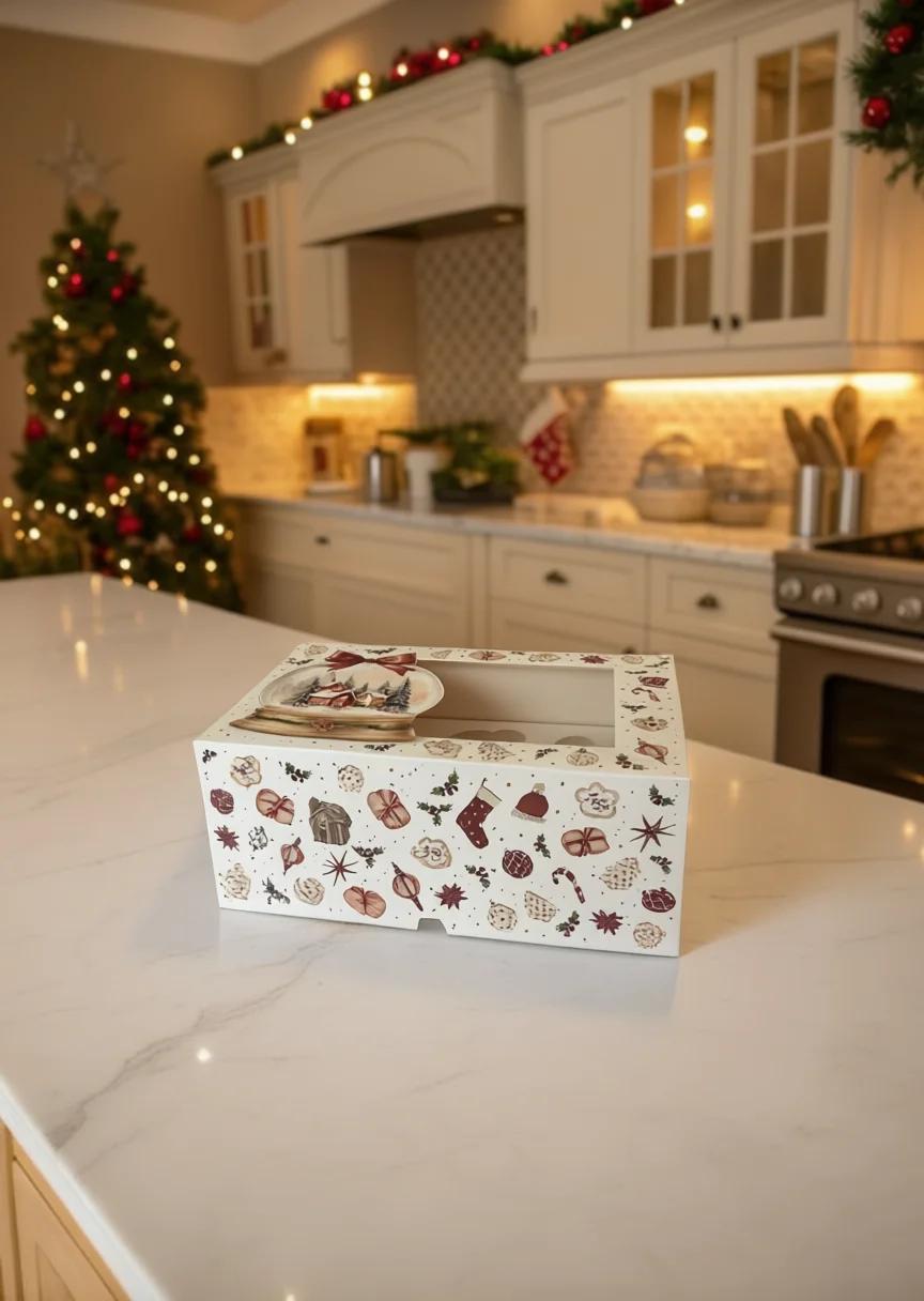 6 капкейков Новогодн.подарок 2