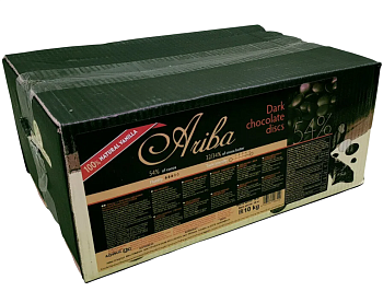 Шоколад Master Martini Ariba Fondente Dishi в дисках темный 54% - 10 кг