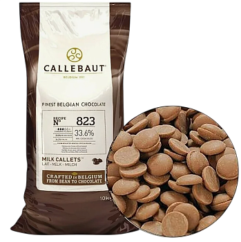 Шоколад Callebaut 823 NV-595 в каллетах молочный 33,6% - 10 кг Шоколад Callebaut 823 NV-595 в каллетах молочный 33,6% - 10 кг