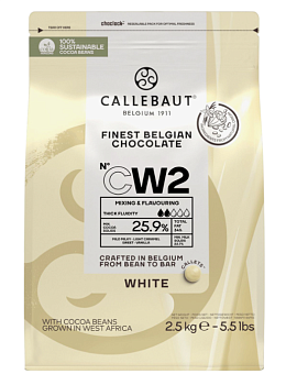 Шоколад Callebaut CW2-RT-U71 в каллетах белый 25,9% - 2,5 кг Шоколад Callebaut CW2-RT-U71 в каллетах белый 25,9% - 2,5 кг