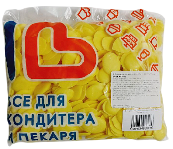 Глазурь кондитерская Шокомилк Банан - 500 гр