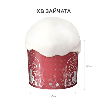 Форма ХВ Зайчата для куличей Р 110/85