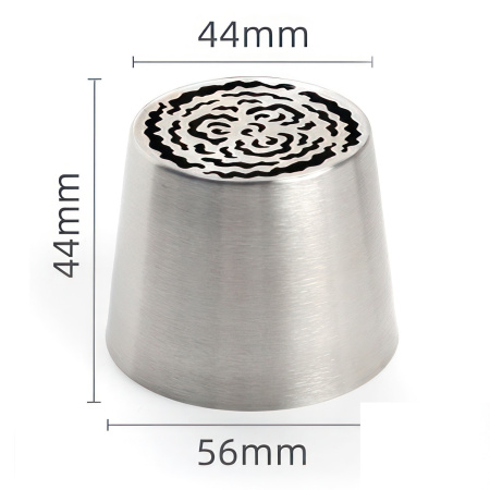 Насадка кондитерская большая SLBNO43 «Роза бархатная» 0055