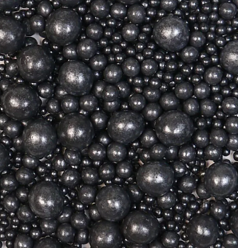 Посыпка 159 зерновая в глазури ЖЕМЧУГ черный МИКС - 100 гр