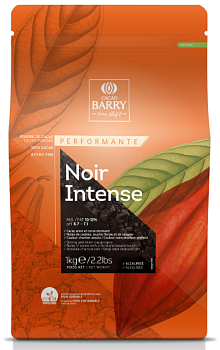 Какао-порошок черный NOIR INTENSE Cacao Barry алкализованный с пониженным содержанием жира 10-12%, 1 кг Какао-порошок черный NOIR INTENSE Cacao Barry алкализованный с пониженным содержанием жира 10-12%, 1 кг