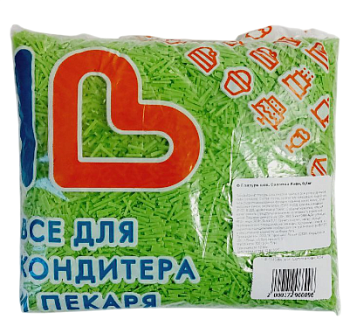 Глазурь шоколадная Соломка, киви - 500 гр