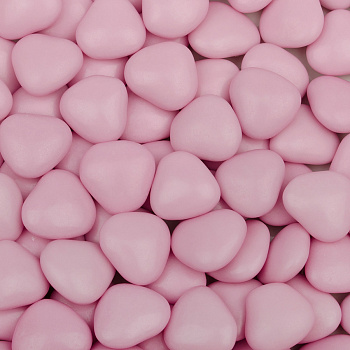 Посыпка Сердечки розовые мини,  (100гр)