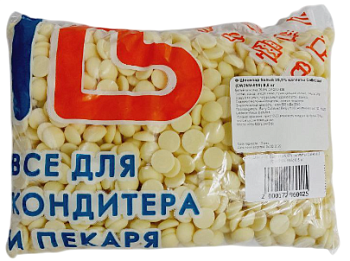 Шоколад Callebaut CW2NV-595 в каллетах белый 25,9% - 500 гр