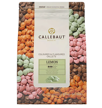 Шоколад Callebaut LEMON-RT-U70 в каллетах белый со вкусом лимона - 2,5 кг Шоколад Callebaut LEMON-RT-U70 в каллетах белый со вкусом лимона - 2,5 кг