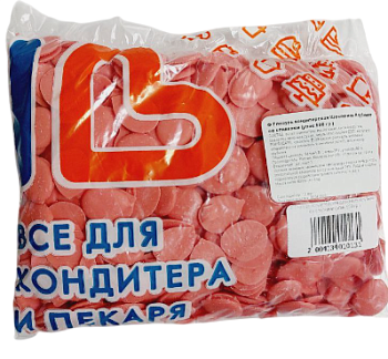 Глазурь кондитерская Шокомилк Клубника со сливками - 500 гр Глазурь кондитерская Шокомилк Клубника со сливками - 500 гр