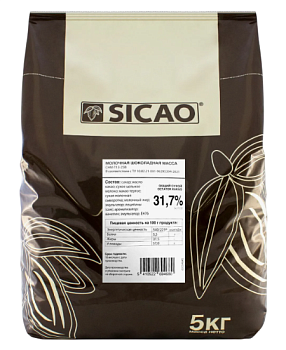 Шоколад Sicao CHM-T13-25B молочный 30-33% - 5 кг