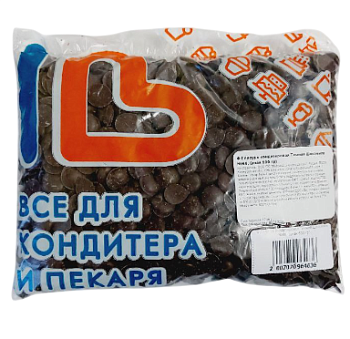 Глазурь кондитерская Шокомилк №66, темная - 500 гр