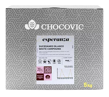 Глазурь Esperanza Chocovic ISF-T1CHVC-94B Esperanza белая 5 кг Глазурь Esperanza Chocovic ISF-T1CHVC-94B Esperanza белая 5 кг