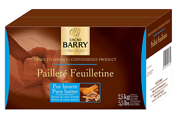 Вафельная крошка Callebaut M-7PAIL-E0-401 - 2,5 кг